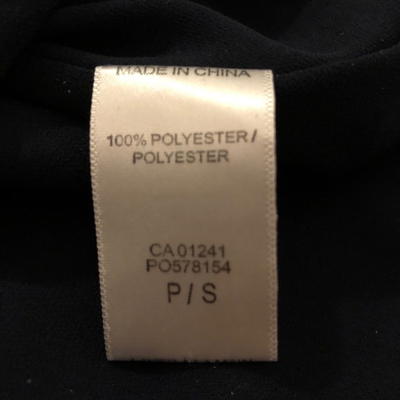 Navy Racerback Tank with Purple Floral Pattern - Picture 5 of 6